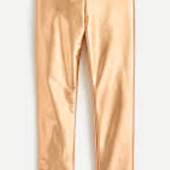 NWT 2pairs JCREW METALLIC LEGGINGS NEVER OPENED SOLD OUT ONLINE GIRLS SIZE 10/12 - Picture 4 of 5